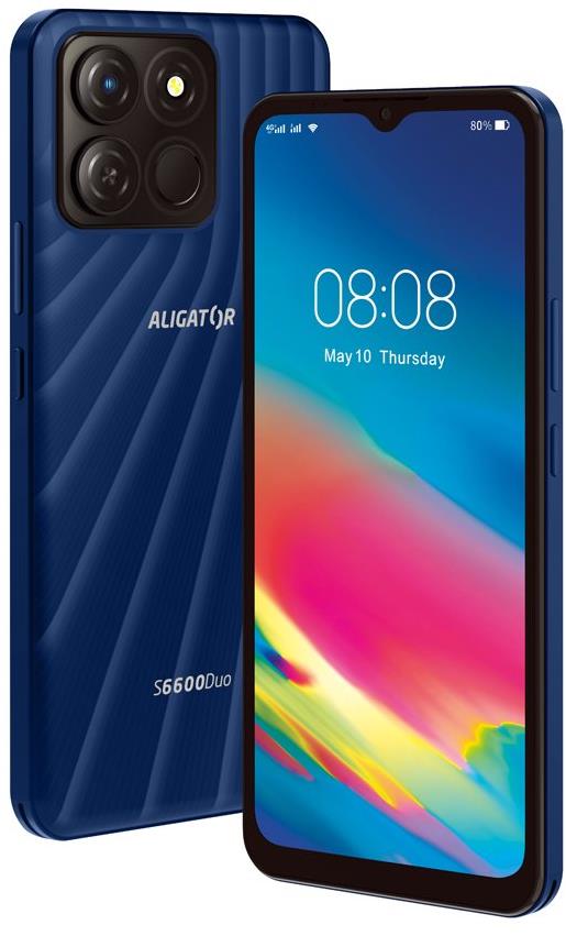 ALIGATOR S6600 Duo 4 GB/64 GB modrý