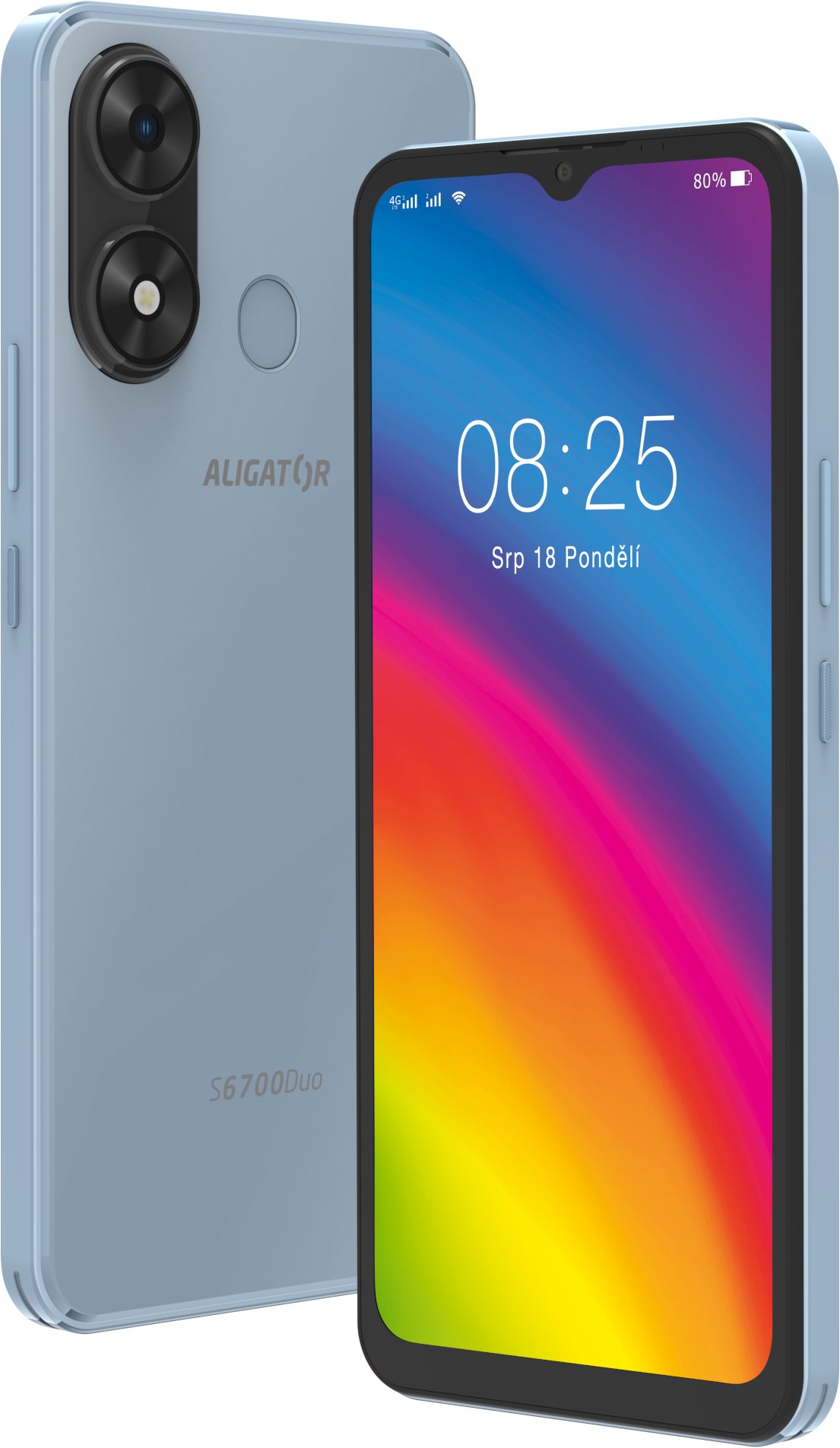 Aligator S6700 Duo 4 GB/128 GB modrý
