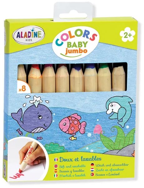 ALADINE pre najmenších 8 farieb