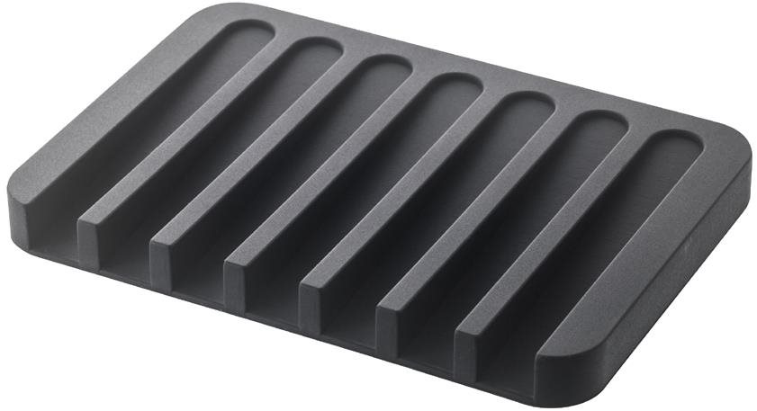 Mydelnička Yamazaki Flow 7398, silikón, čierna