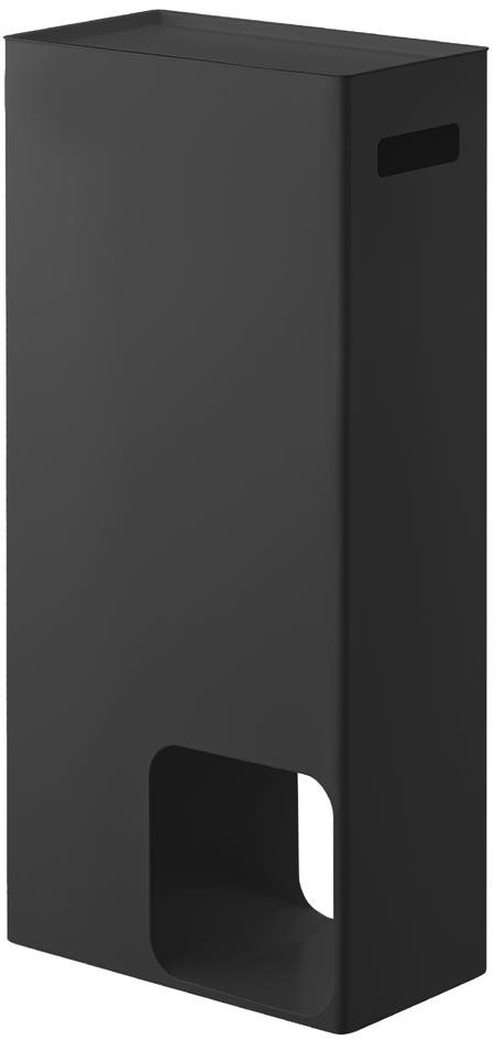 Stojan na toaletný papier Yamazaki Tower 3456 S, kov, čierny