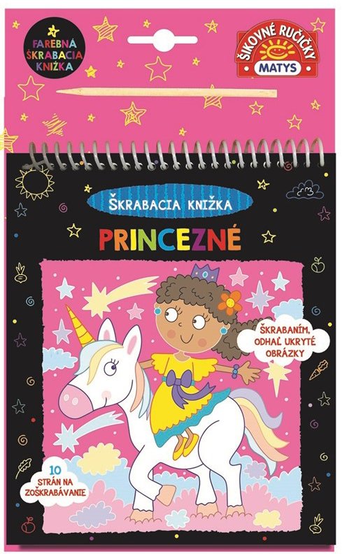 Škrabacia knižka: Princezné