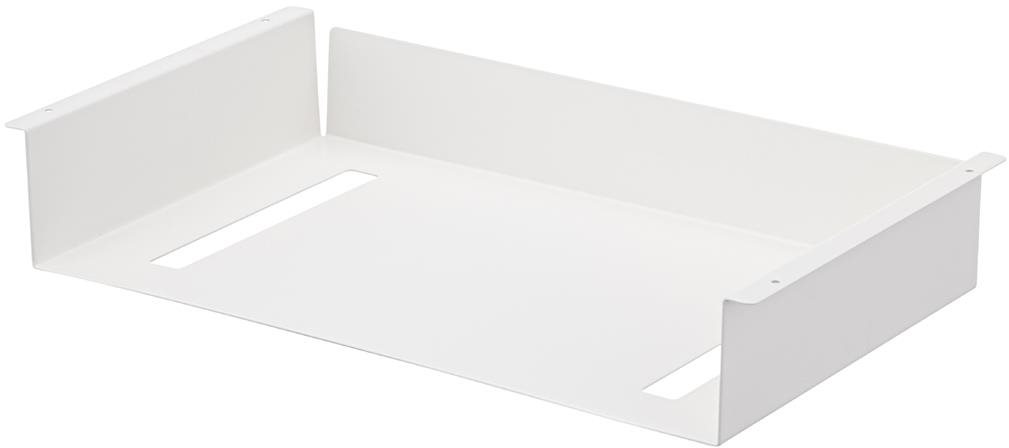 Yamazaki Polička pod stolovú dosku Tower 5481 kov šírka 40 cm biela