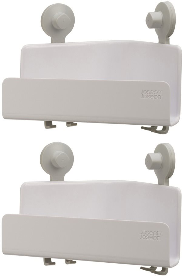 Joseph Joseph Odkladací košík do sprchy EasyStore 70550, plast, súprava 2 ks, biely