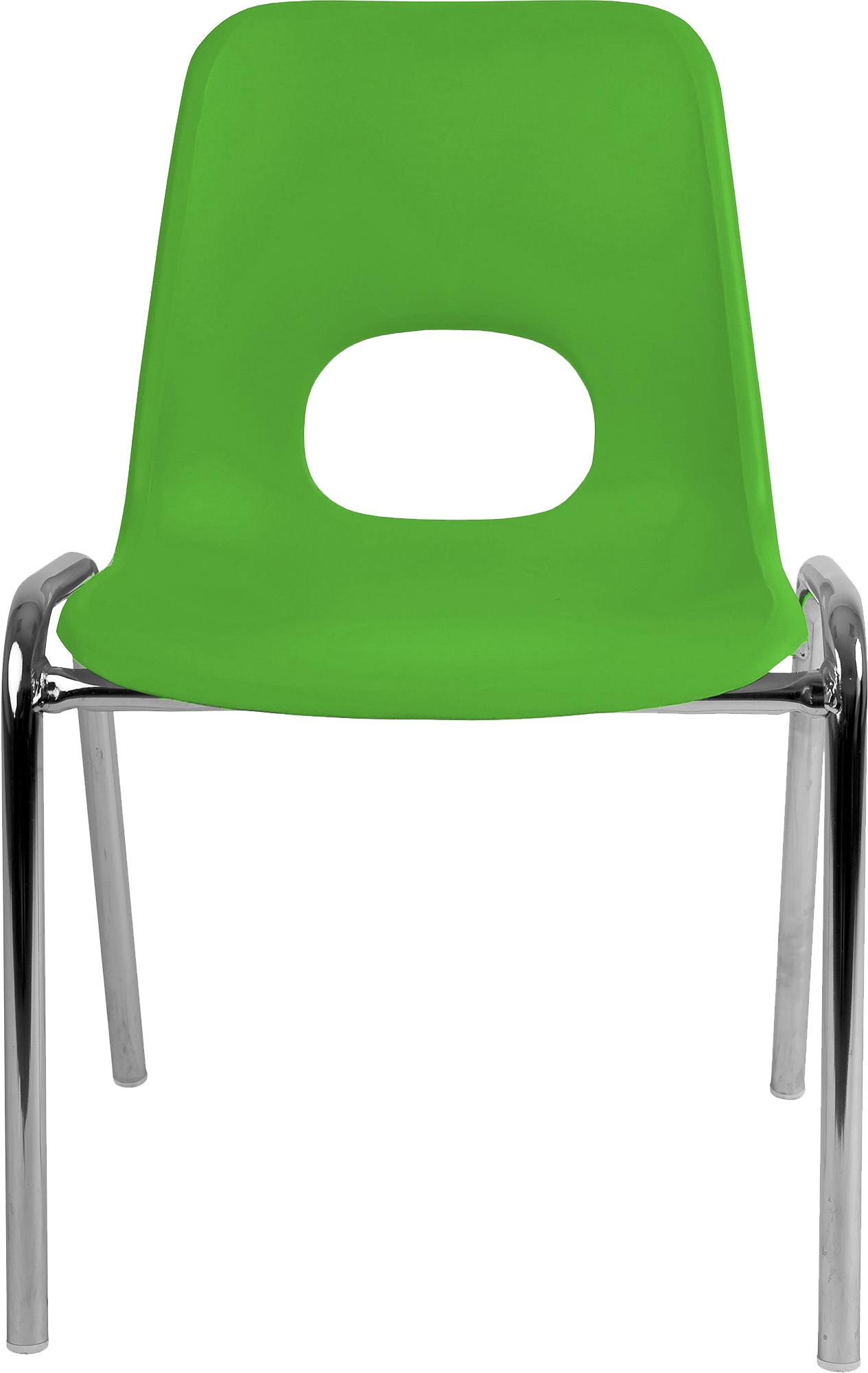 ALBA ČR Detská stolička 2 ks HELENE pastelovo zelená, 46 cm