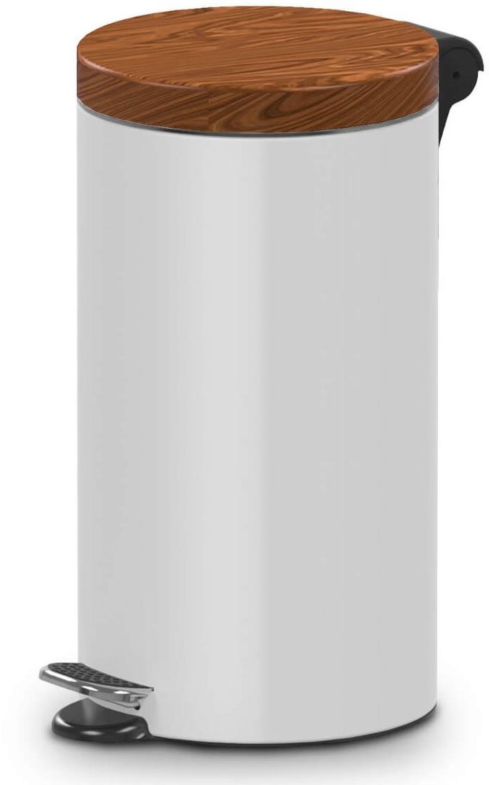 ALDA Pedálový odpadkový kôš Sherwood Freedom Fresh 30 l, biely