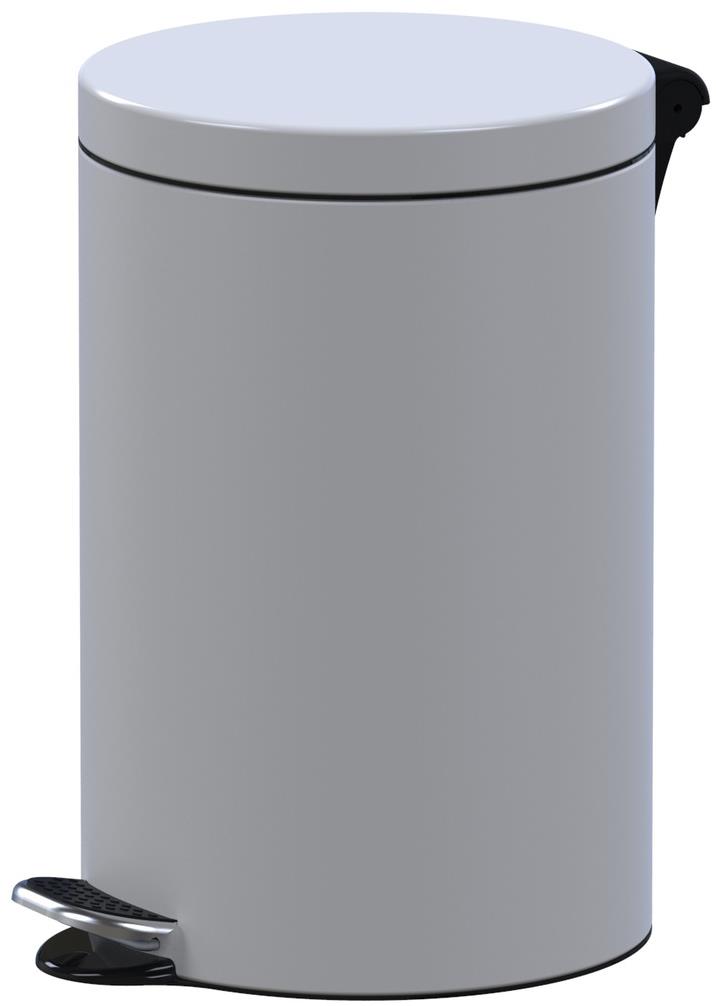 ALDA Pedálový odpadkový kôš Freedom Fresh 12 l, biely
