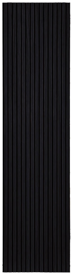 ALFI style Akustický panel s dřevěnou dýhou, dekor dub, černý