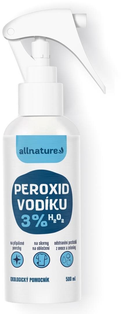 Allnature Peroxid vodíka sprej 3 % – 500 ml