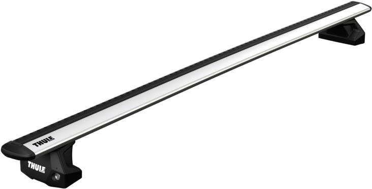 Thule Wingbar Silver VOLKSWAGEN Shuttle (T6) 4-dr Bus 15- pre T-Drážku
