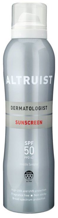 Altruist Neviditelný opalovací sprej SPF 50