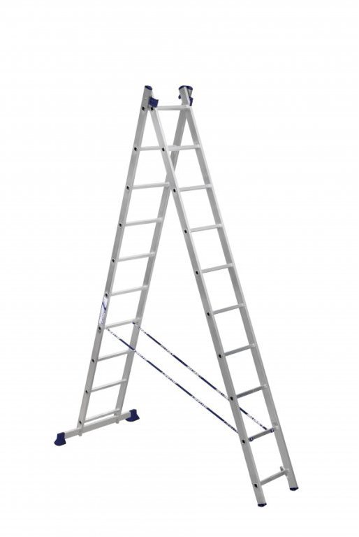 ALUMET 2-dielny rebrík HL2 5210 EUK 2× 10 priečok