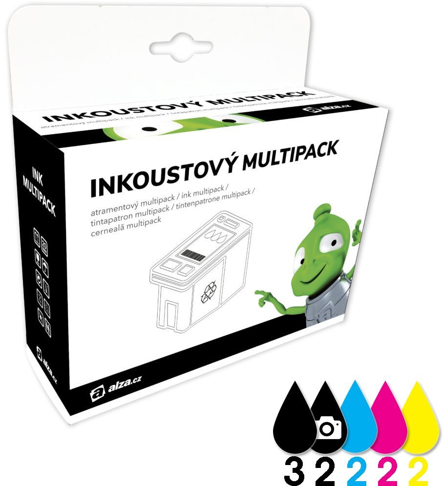Alza PG-520BK + CLI-521 BK/C/M/Y Maxipack 11 ks pre tlačiarne Canon