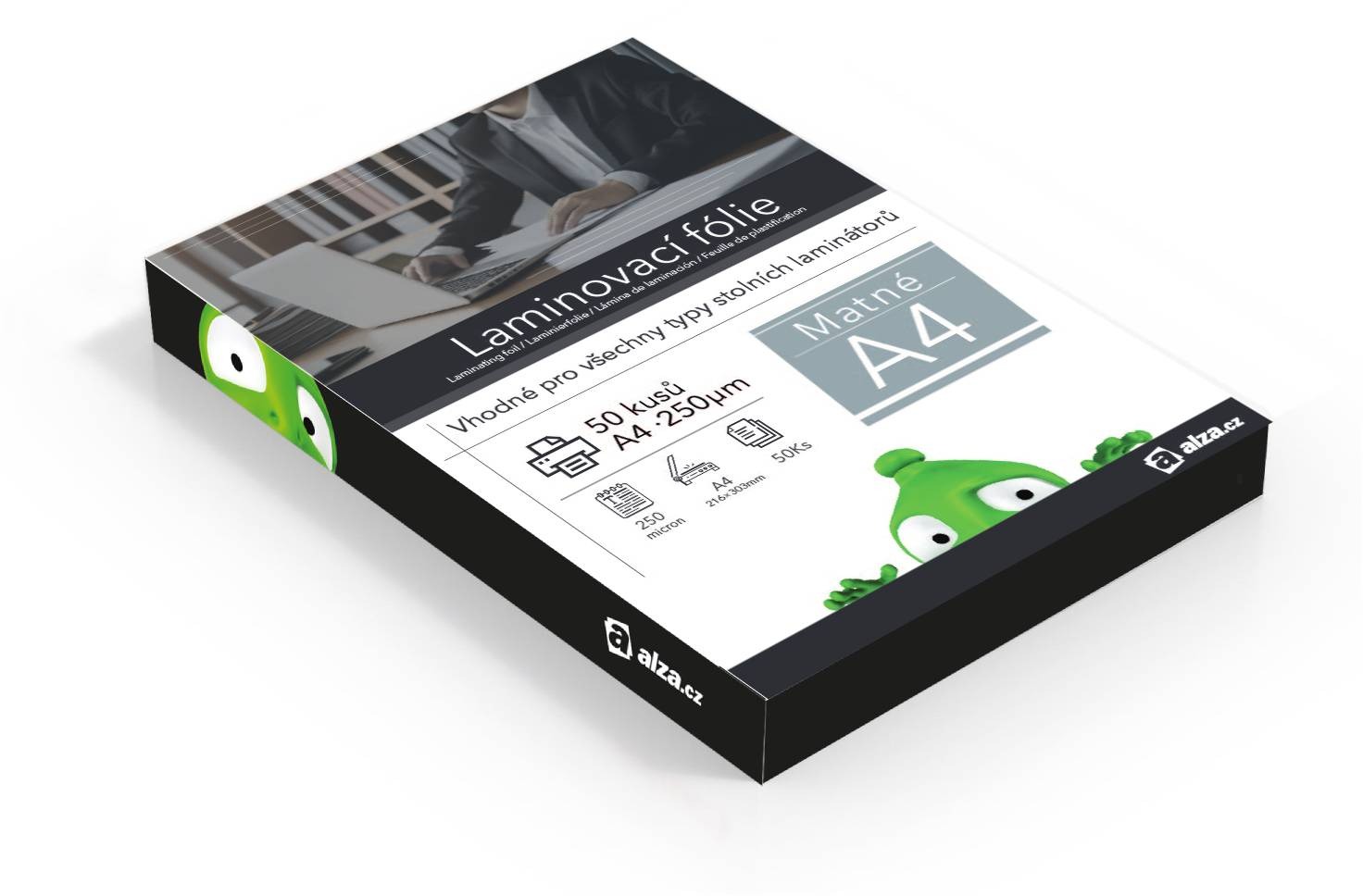 Alza A4/500 matné – balenie 50 ks