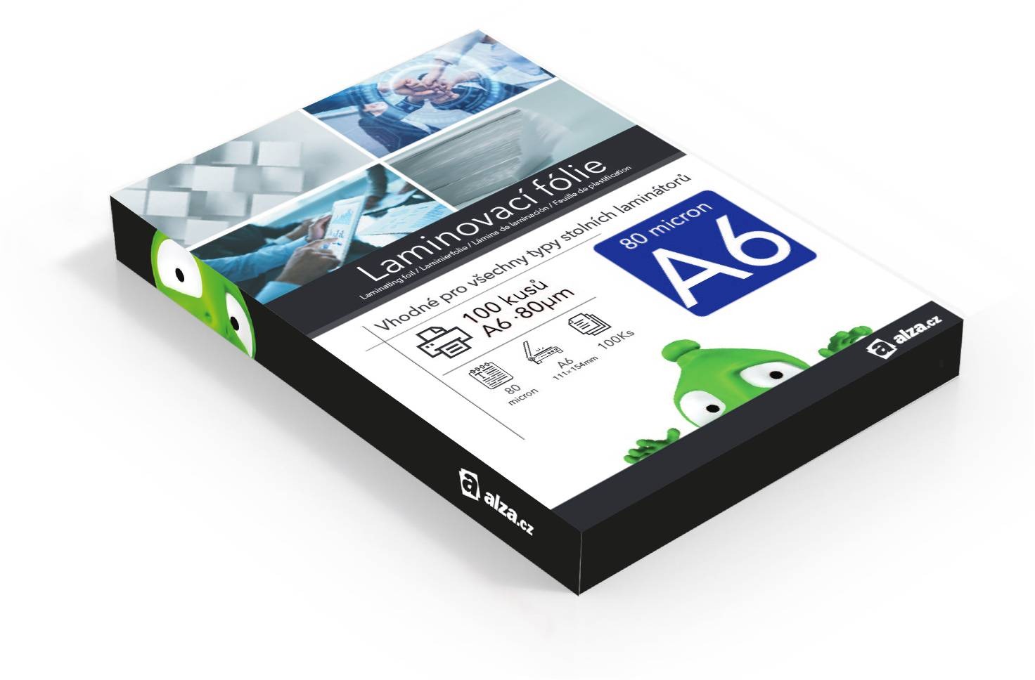 Alza A6/160 lesklé – balenie 100 ks