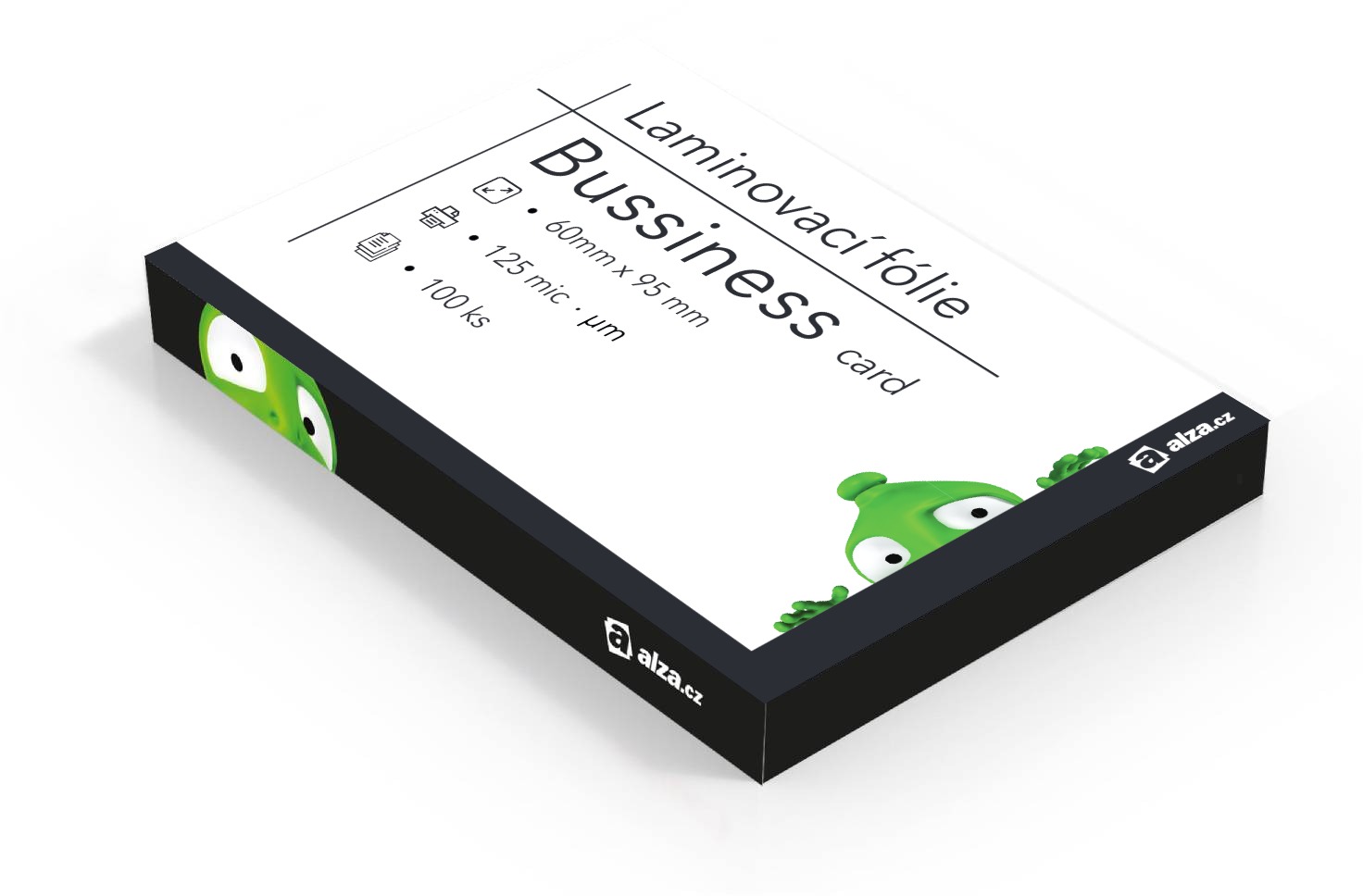 Alza 60 × 95 mm (vizitka)/250 lesklé – balenie 100 ks