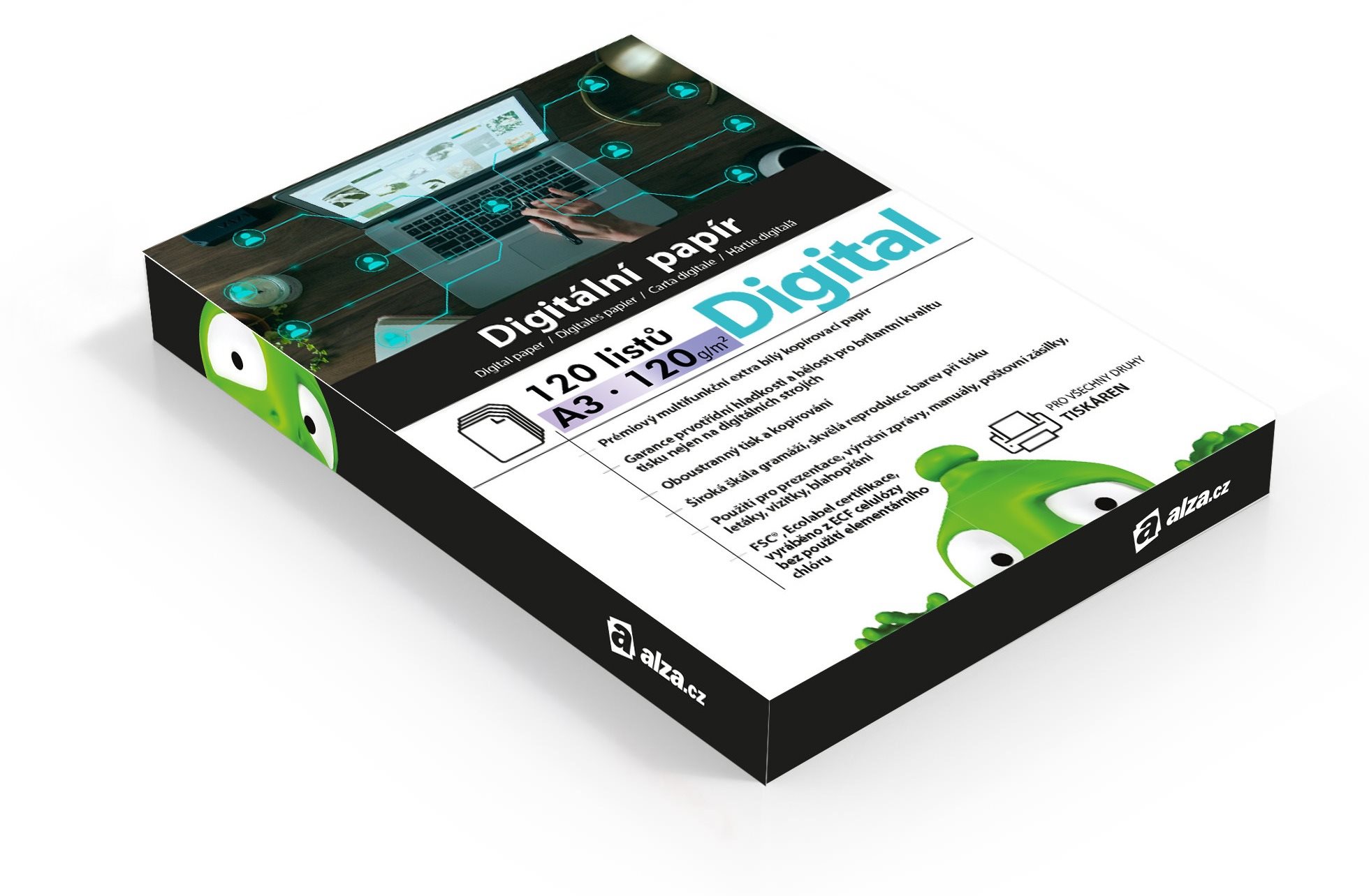 Alza Digital A3 120g 120 listov