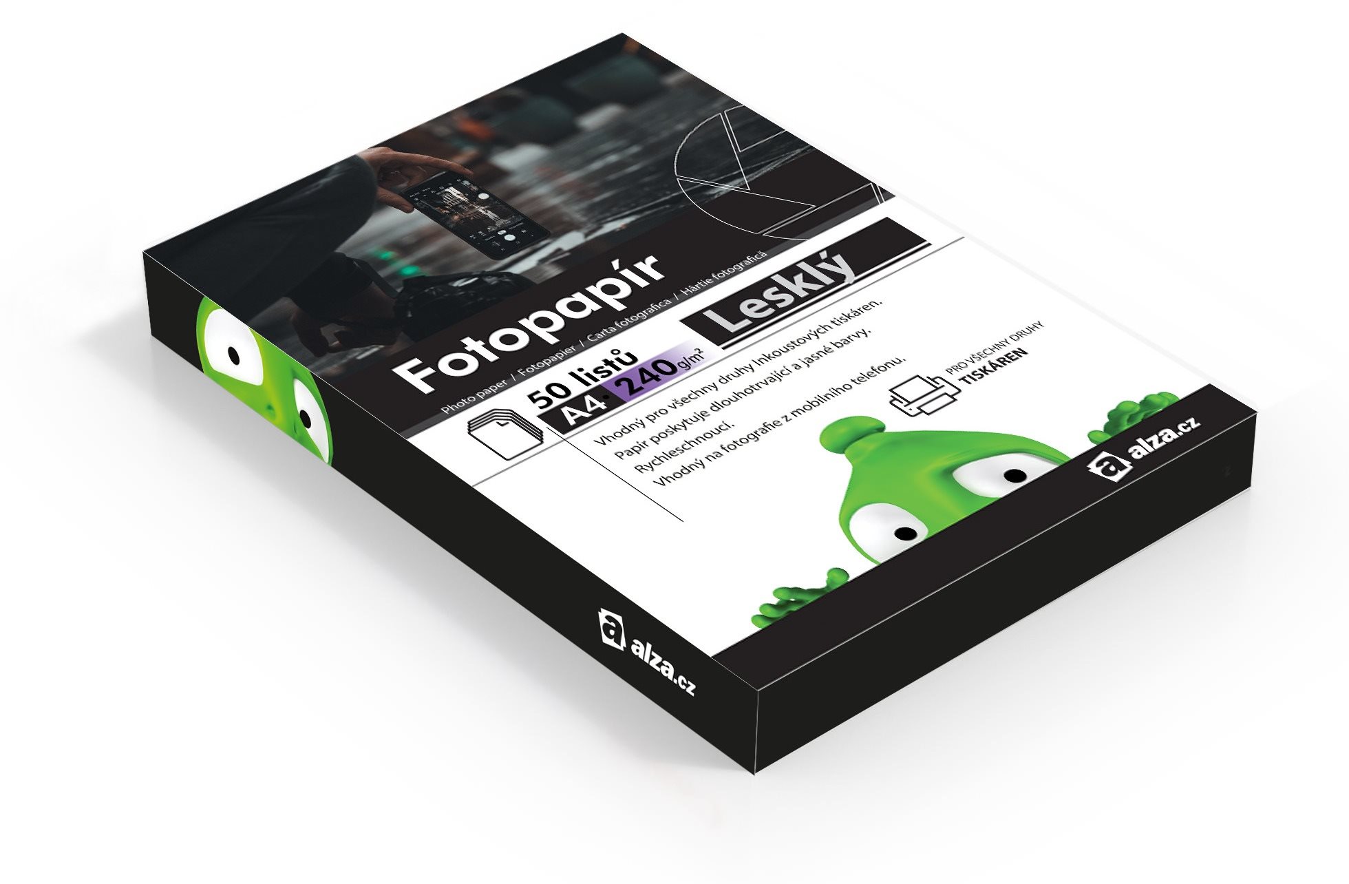 Alza Fotopapier A4 240 g lesklý