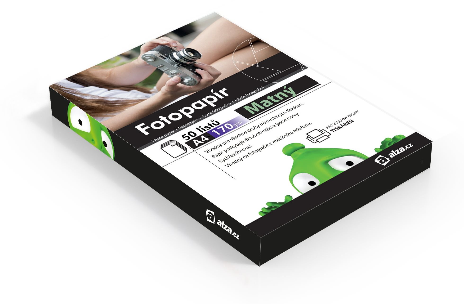 Alza Fotopapier A4 170 g matný
