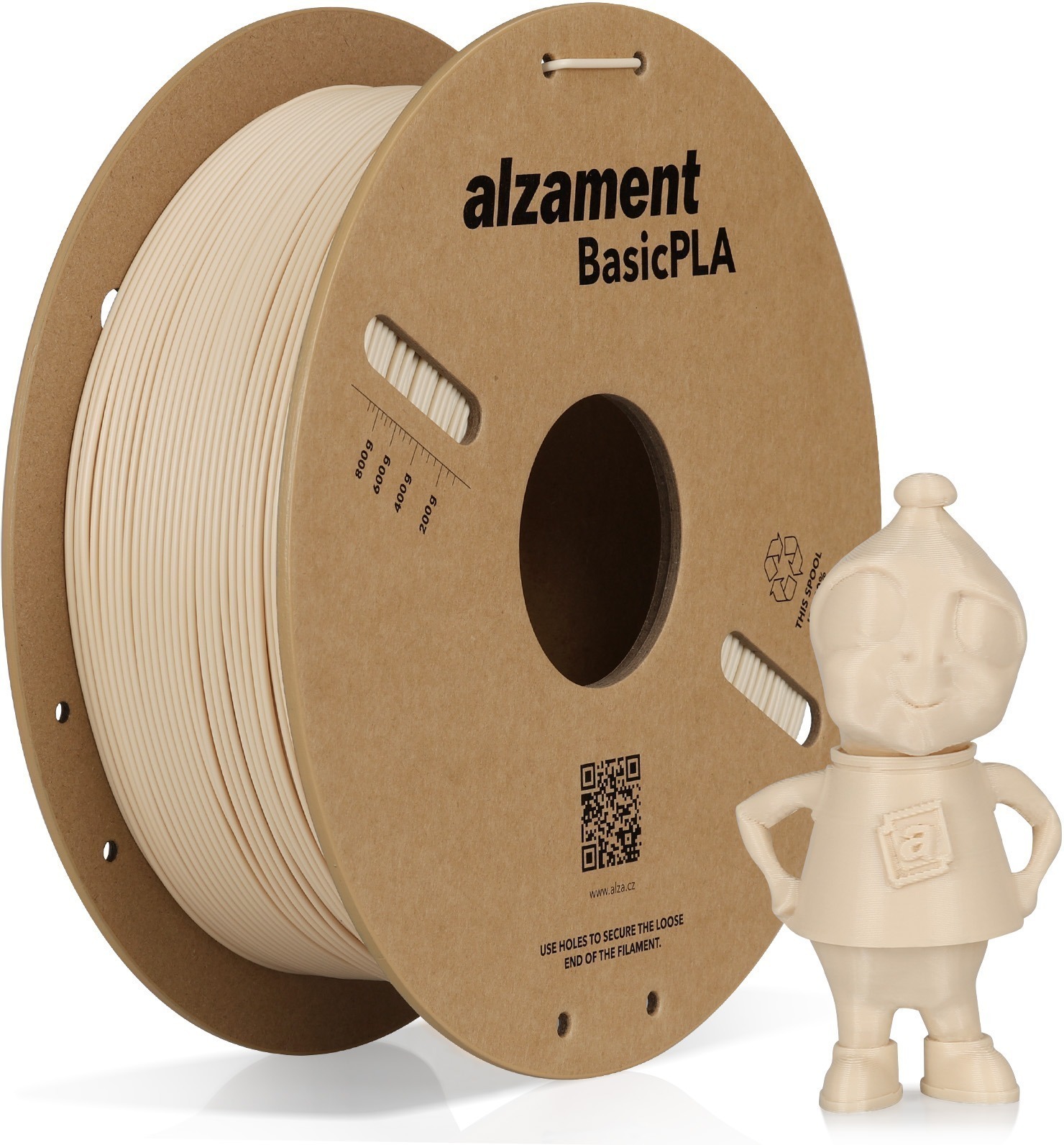 Alzament PLA Basic 1 kg Beige