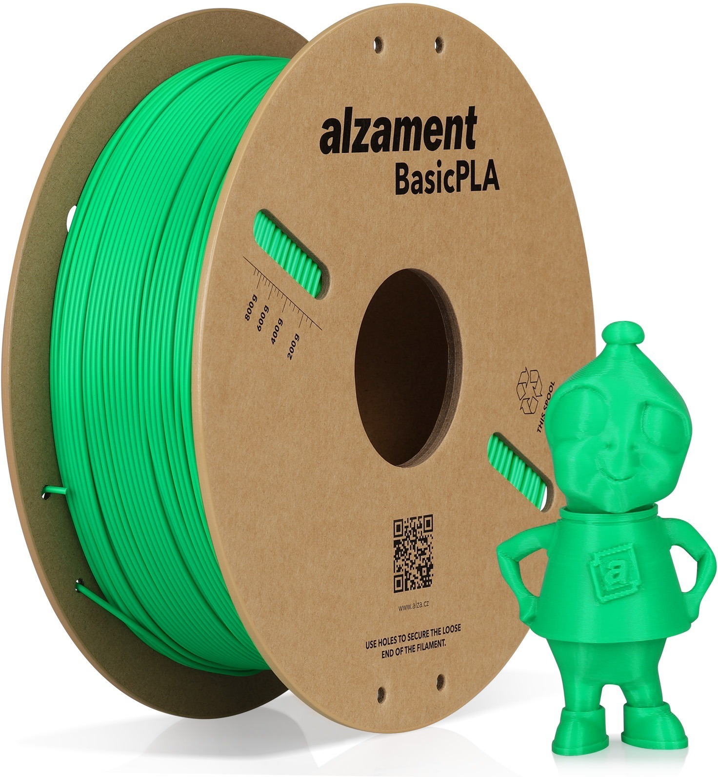 Alzament PLA Basic 1 kg Green