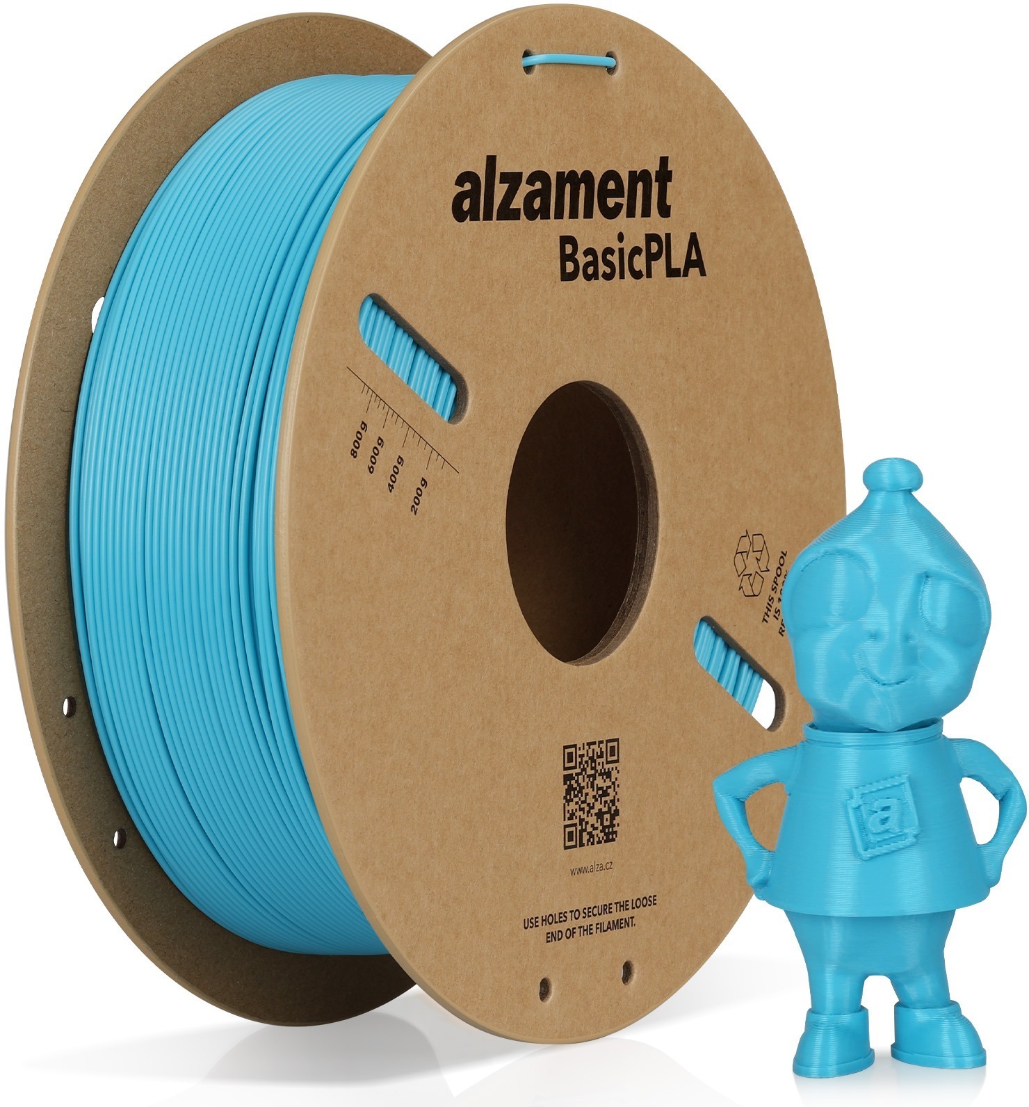 Alzament PLA Basic 1 kg Sky Blue