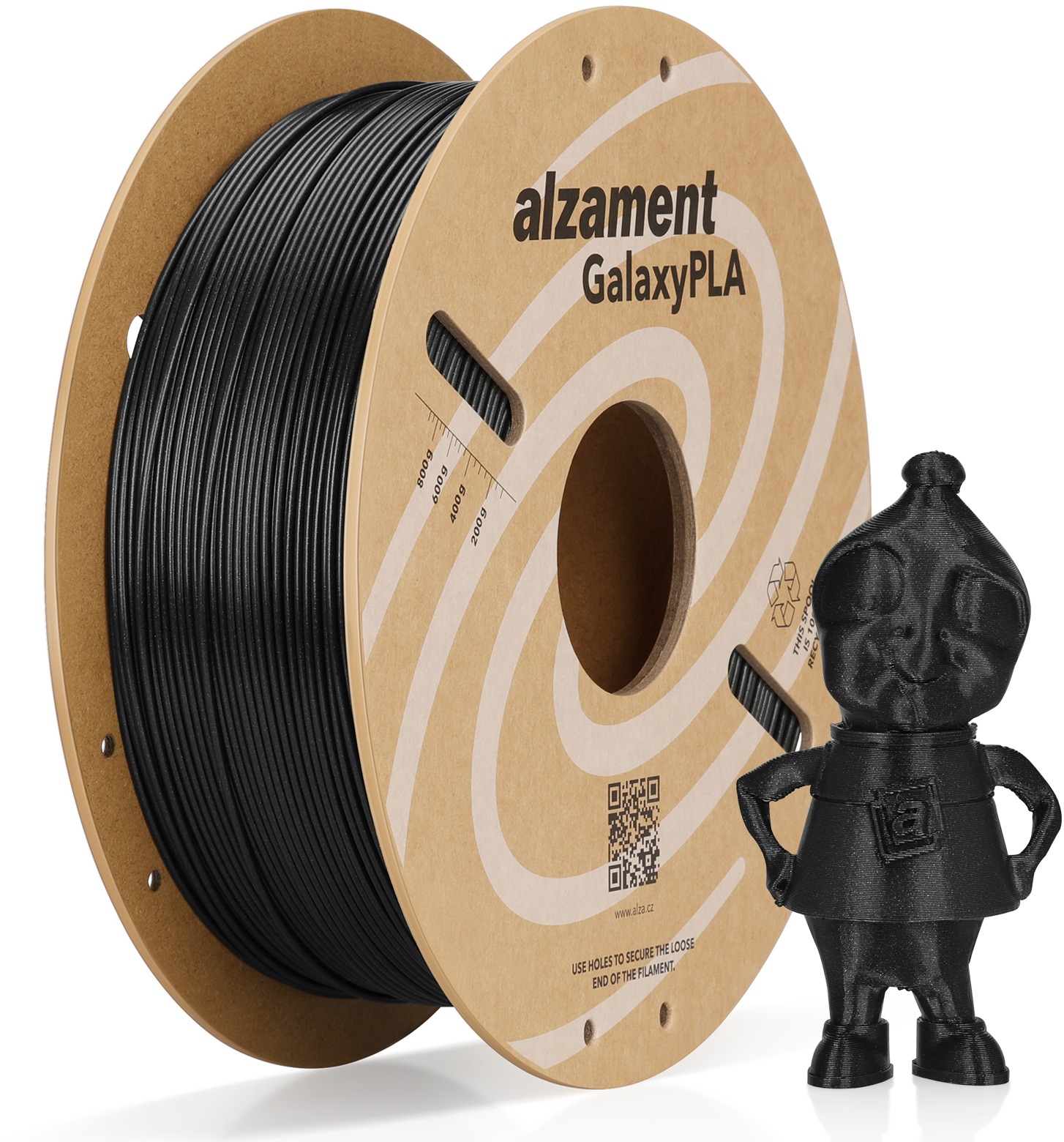Alzament PLA Galaxy 1 kg Black