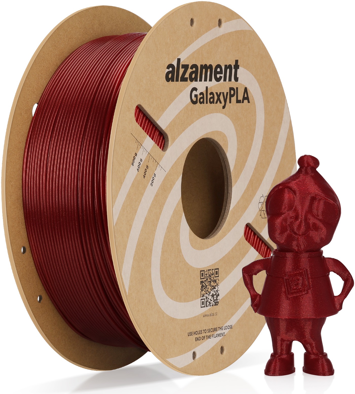 Alzament PLA Galaxy 1 kg Red