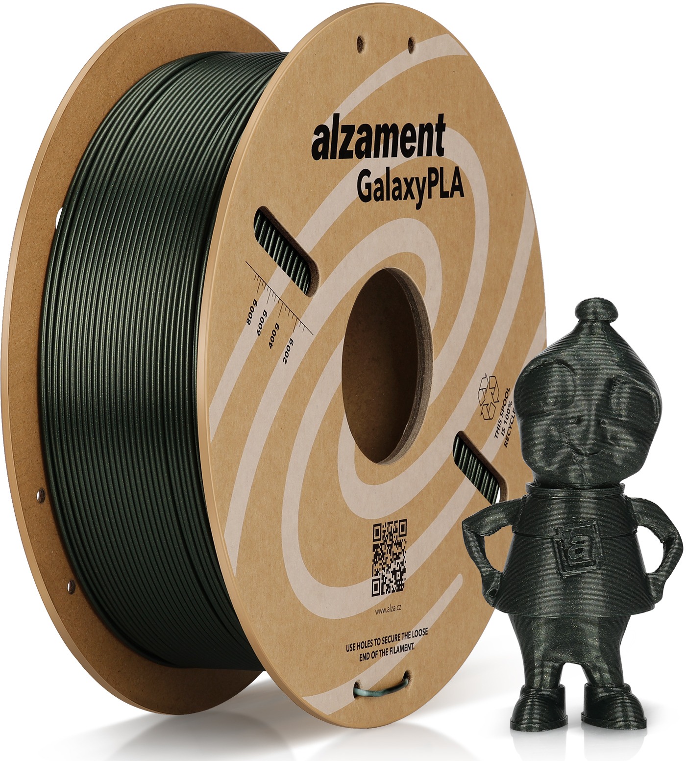 Alzament PLA Galaxy 1 kg Green