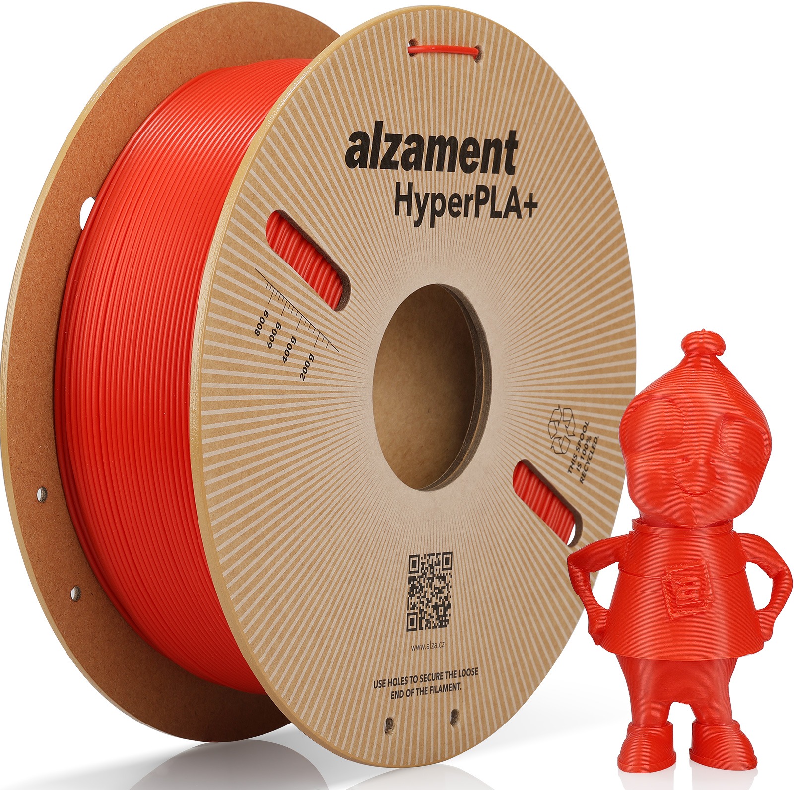 Alzament Hyper PLA+ 1 kg Red