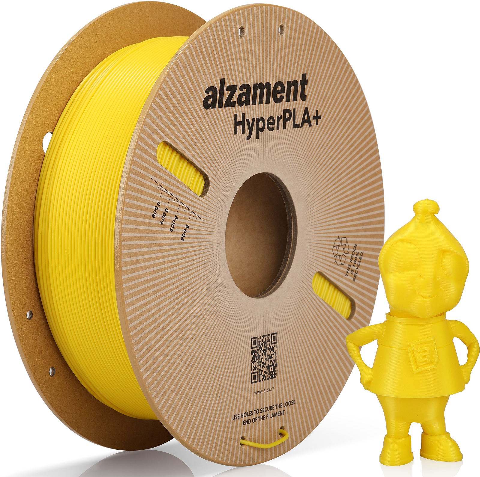 Alzament Hyper PLA+ 1 kg Yellow