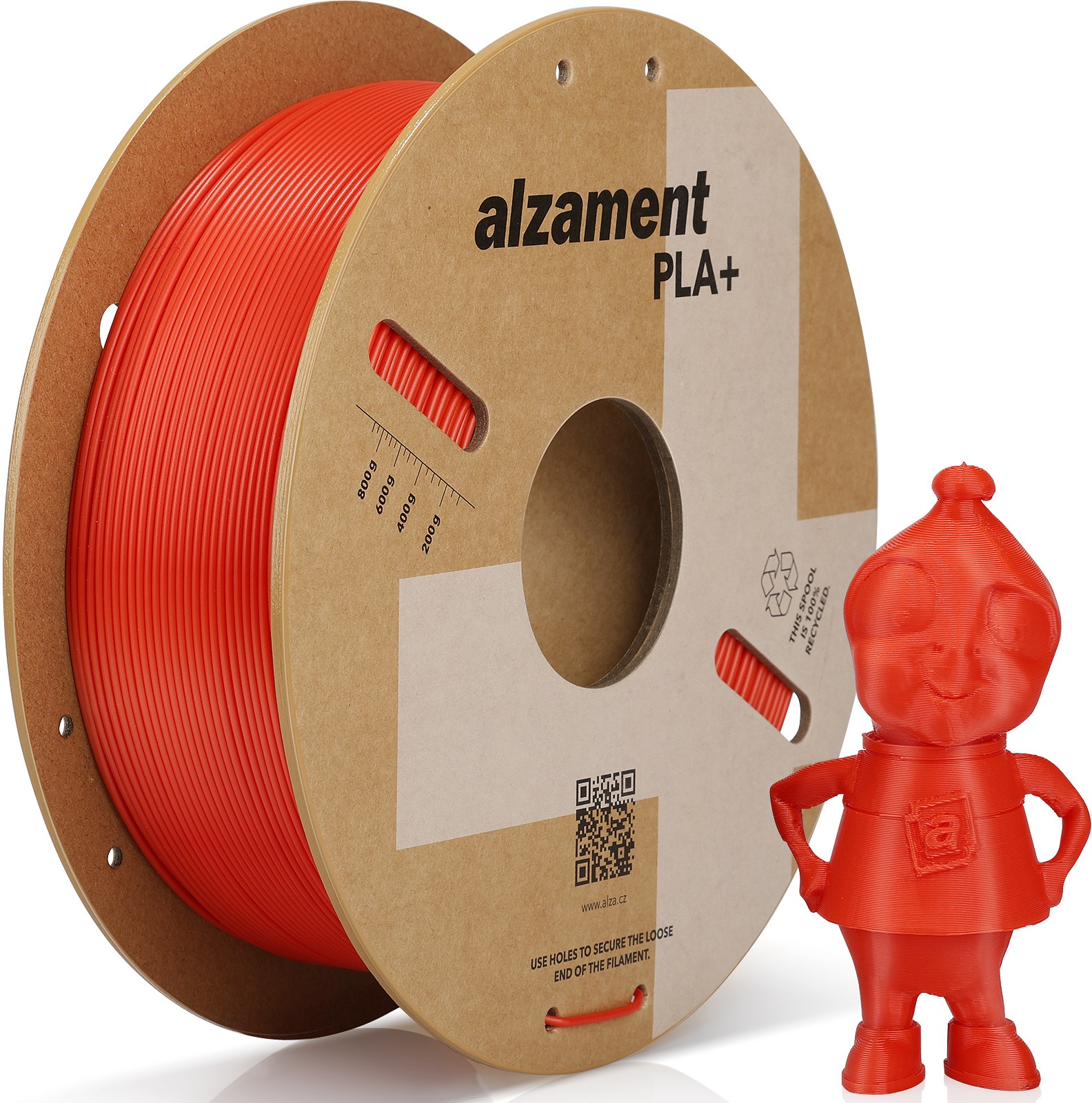 Alzament PLA+ 1 kg Red