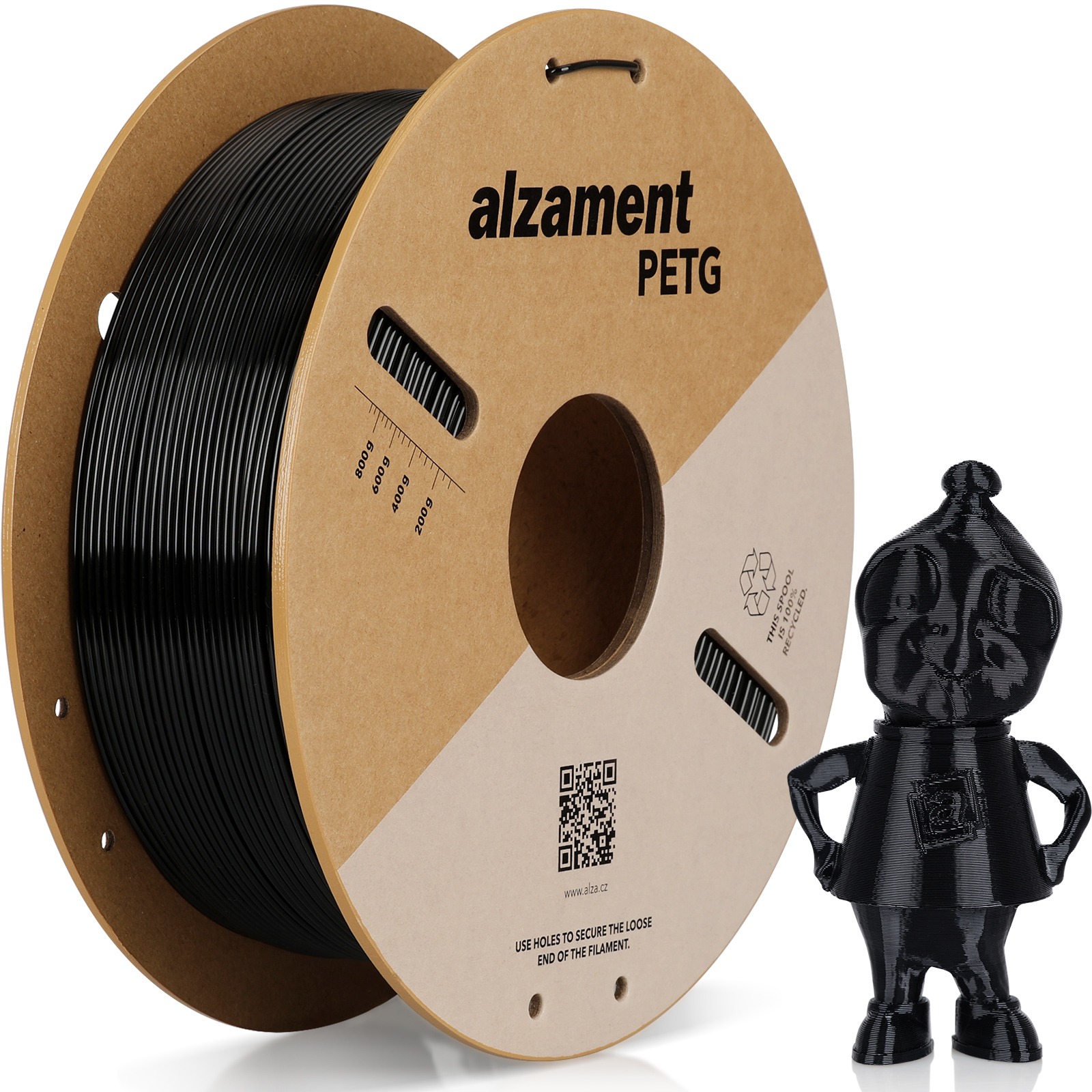 Alzament PETG 1 kg Black