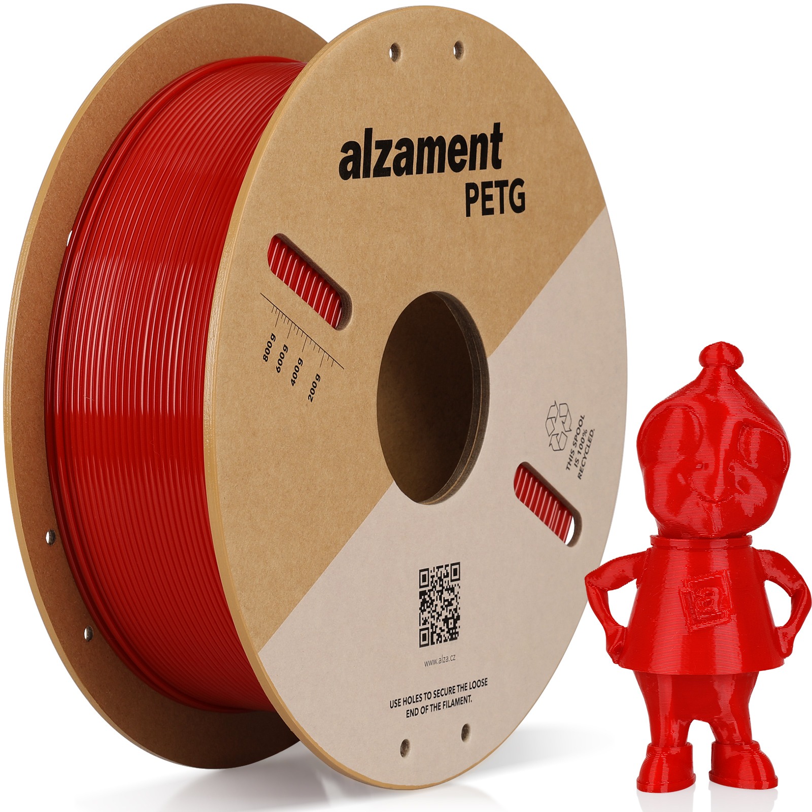 Alzament PETG 1 kg Red