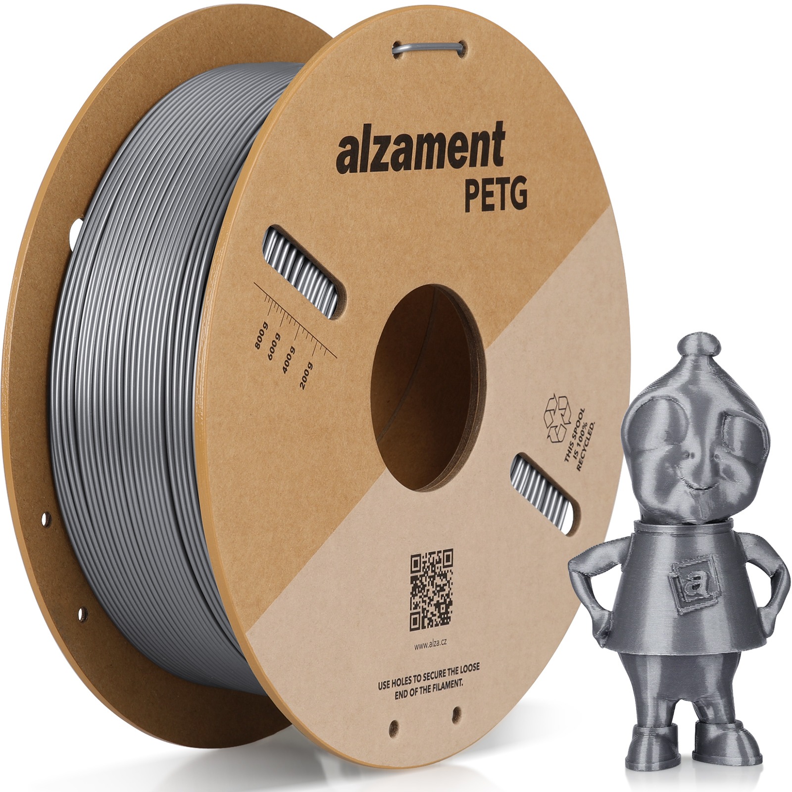 Alzament PETG 1 kg Silver