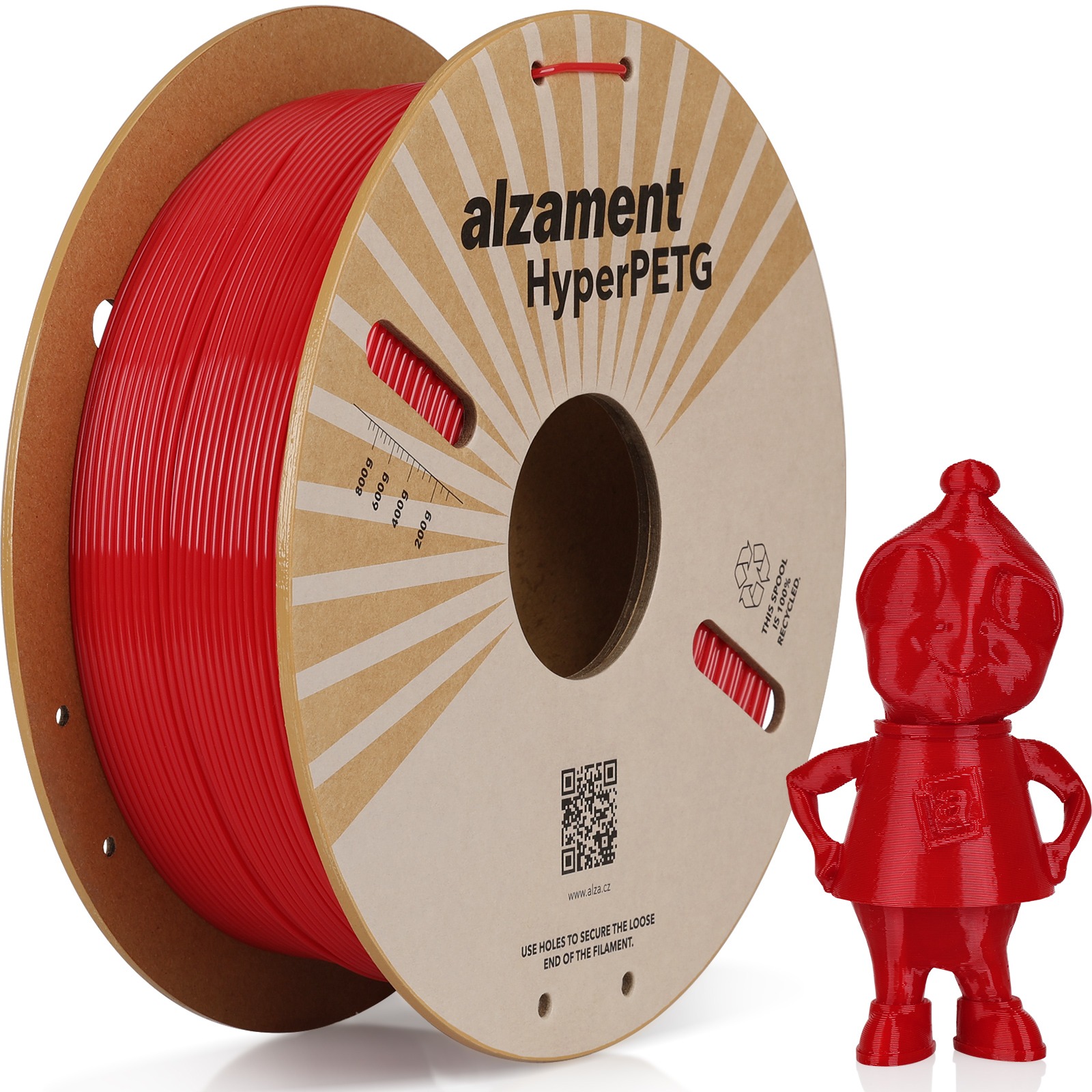 Alzament PETG Hyper 1 kg Red