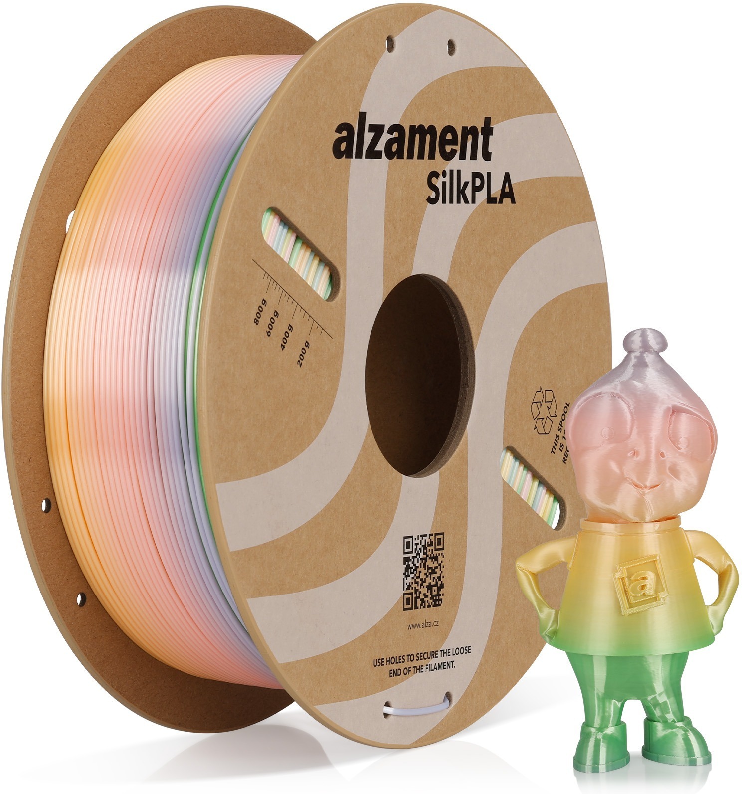 Alzament PLA Silk Rainbow 1 kg Huaguo Mountain
