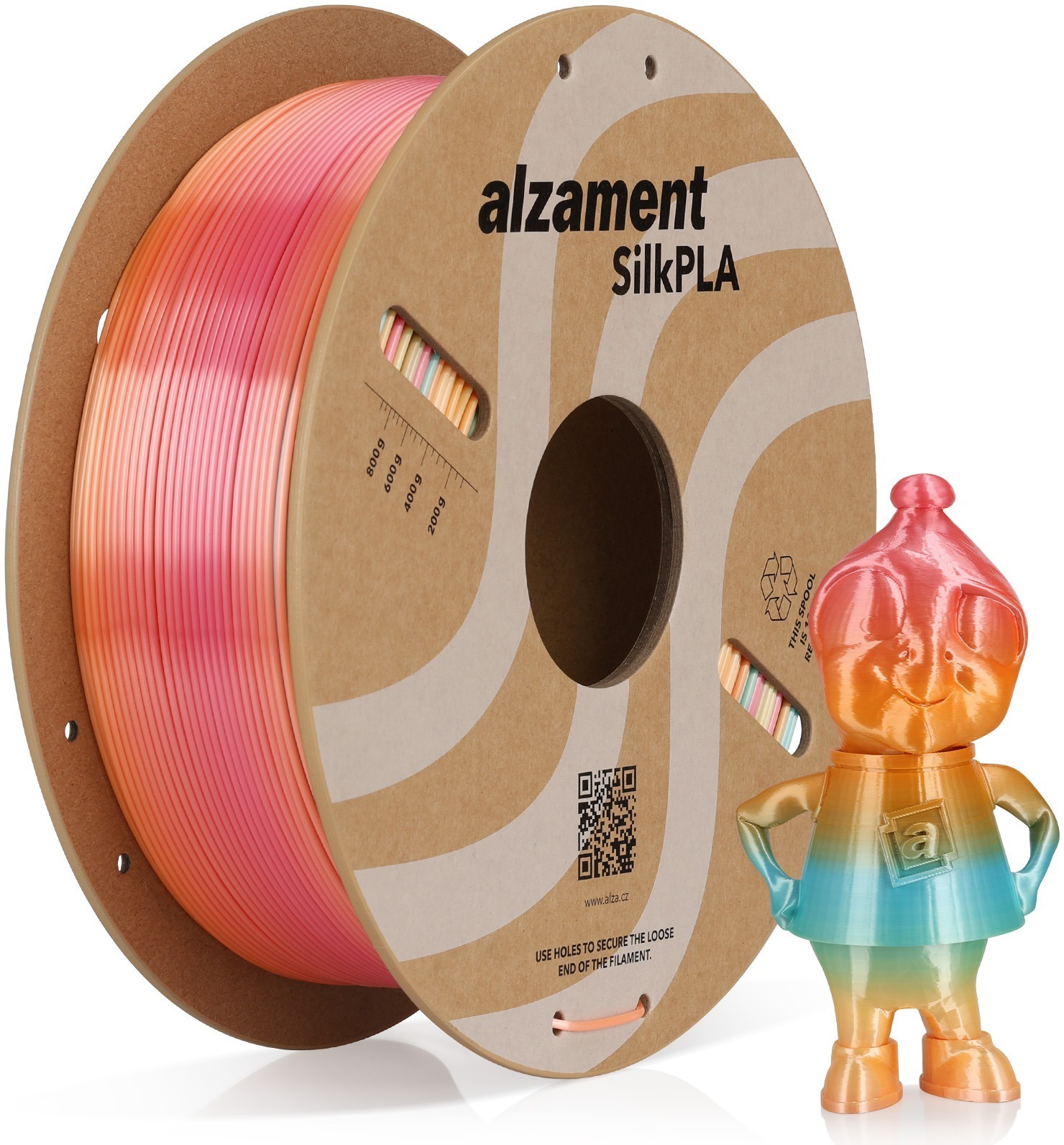 Alzament PLA Silk Rainbow 1 kg Dragon Palace