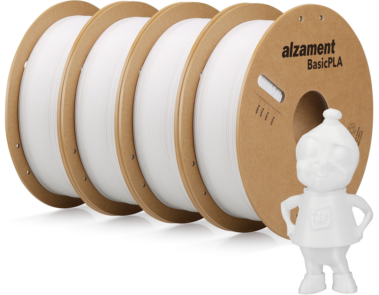 Alzament Value Pack – Basic PLA White
