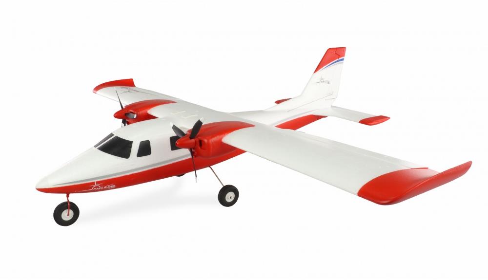 Amewi RC klzák AMXPlanes P68 Hochdecker 850 mm červený