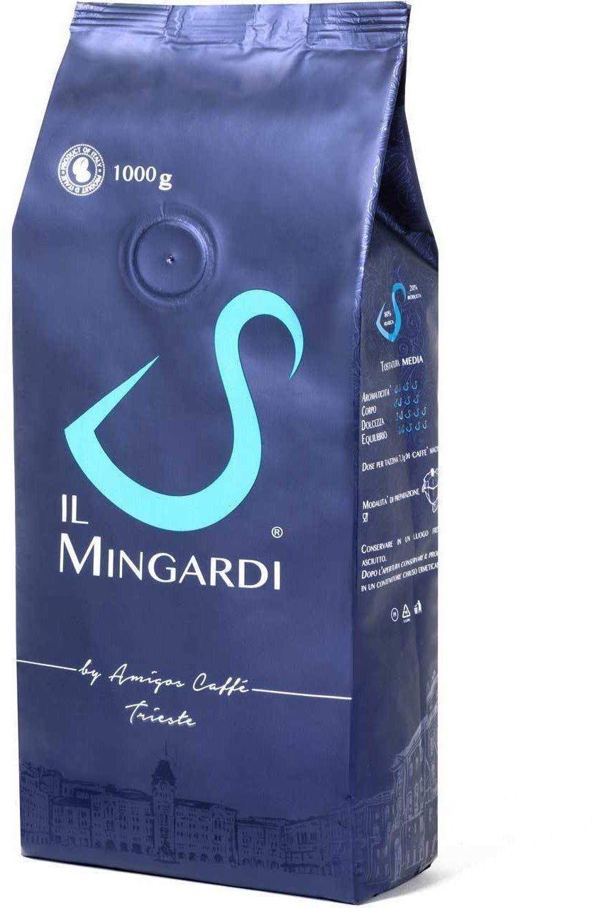 Amigos Caffe Il Mingardi S Riserva, zrnková, 1000 g