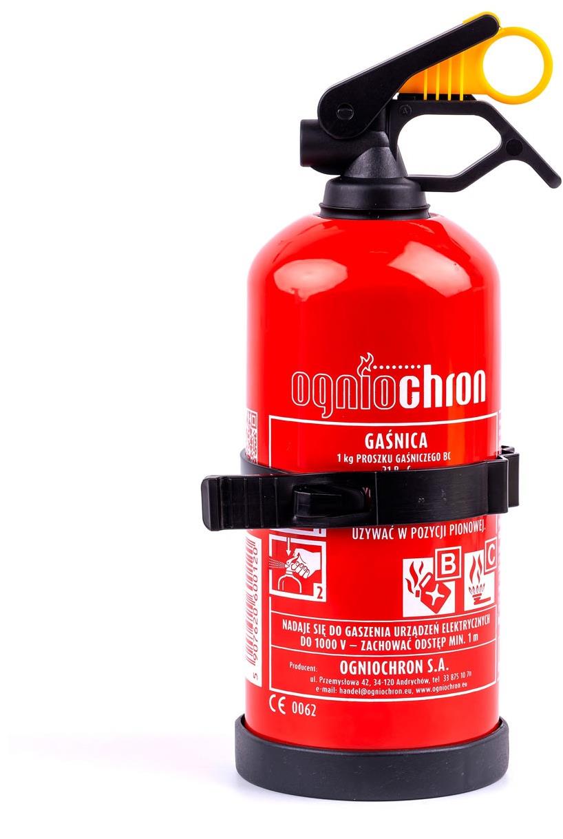 OGNIOCHRON Práškový hasiaci prístroj GP-1 BC s vešiakom