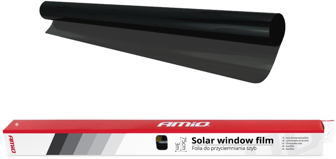 AMIO Stmievacia fólia na okná Black 0,75 × 3 m (30 %)