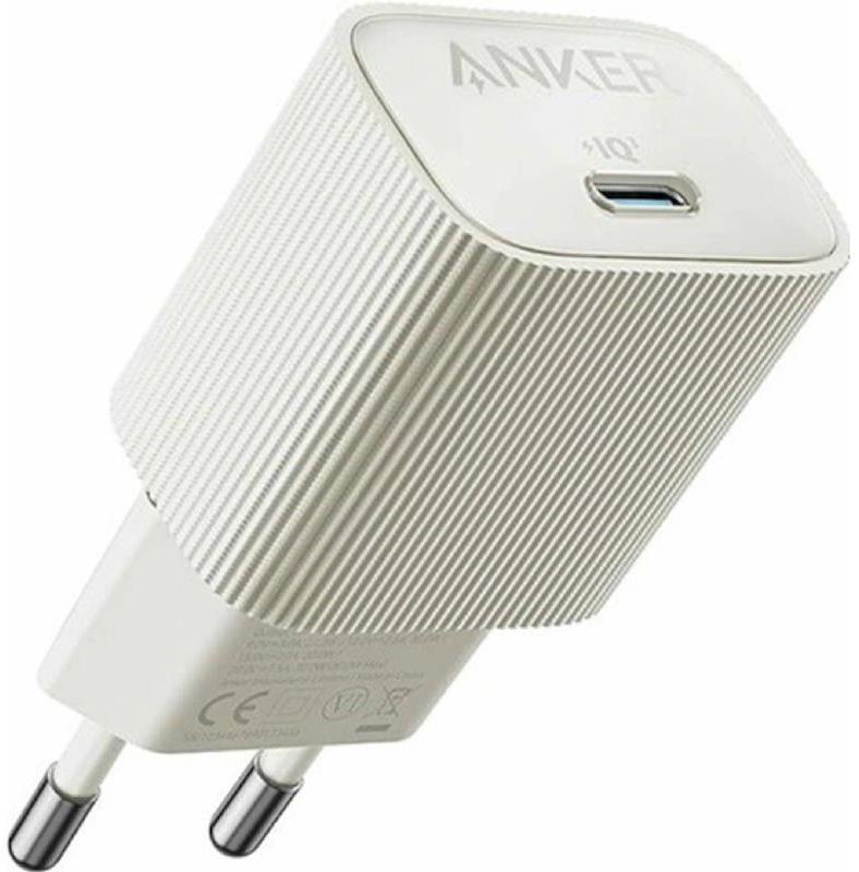 Anker 511 Nano 4 30 W, USB-C biela