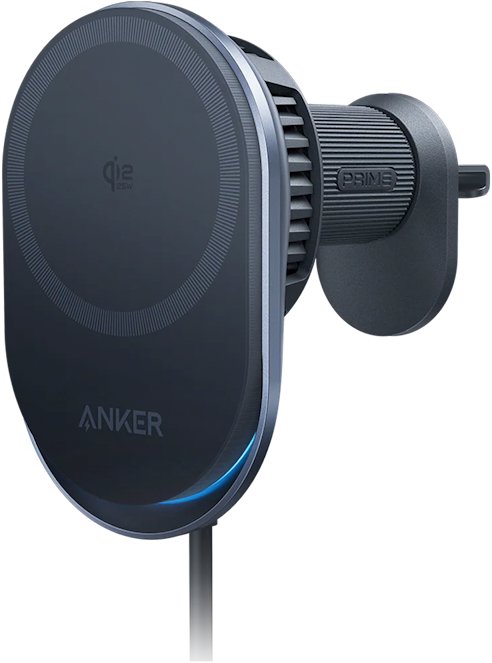 Anker Prime 25 W Držiak do auta s bezdrôtovým nabíjaním Qi čierny