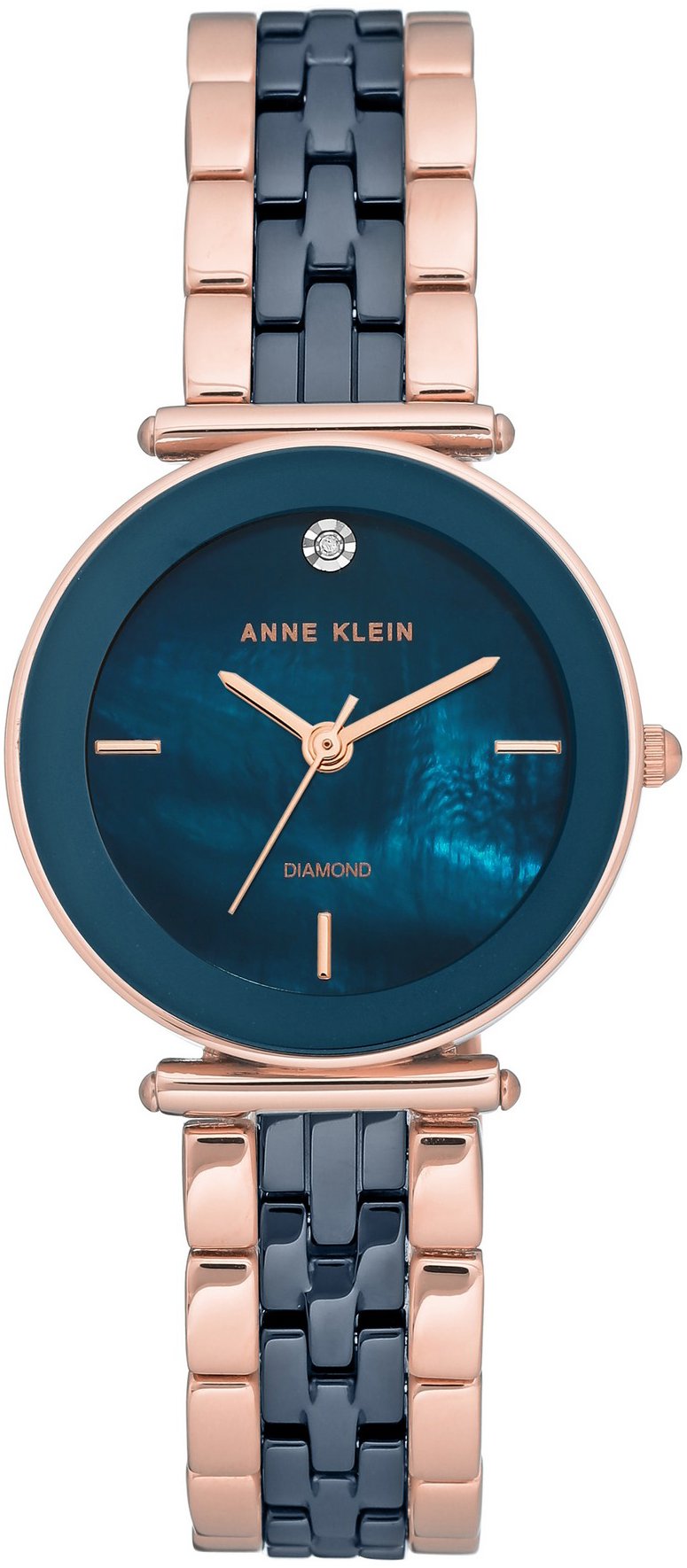 Anne Klein dámske hodinky okrúhle AK/3158NVRG