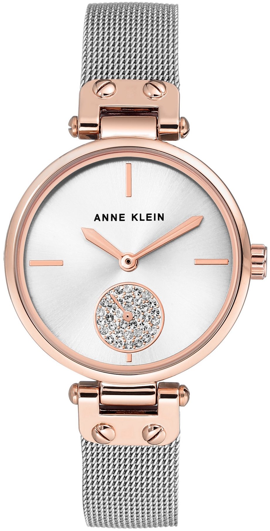 Anne Klein dámske hodinky okrúhle AK/3001SVRT