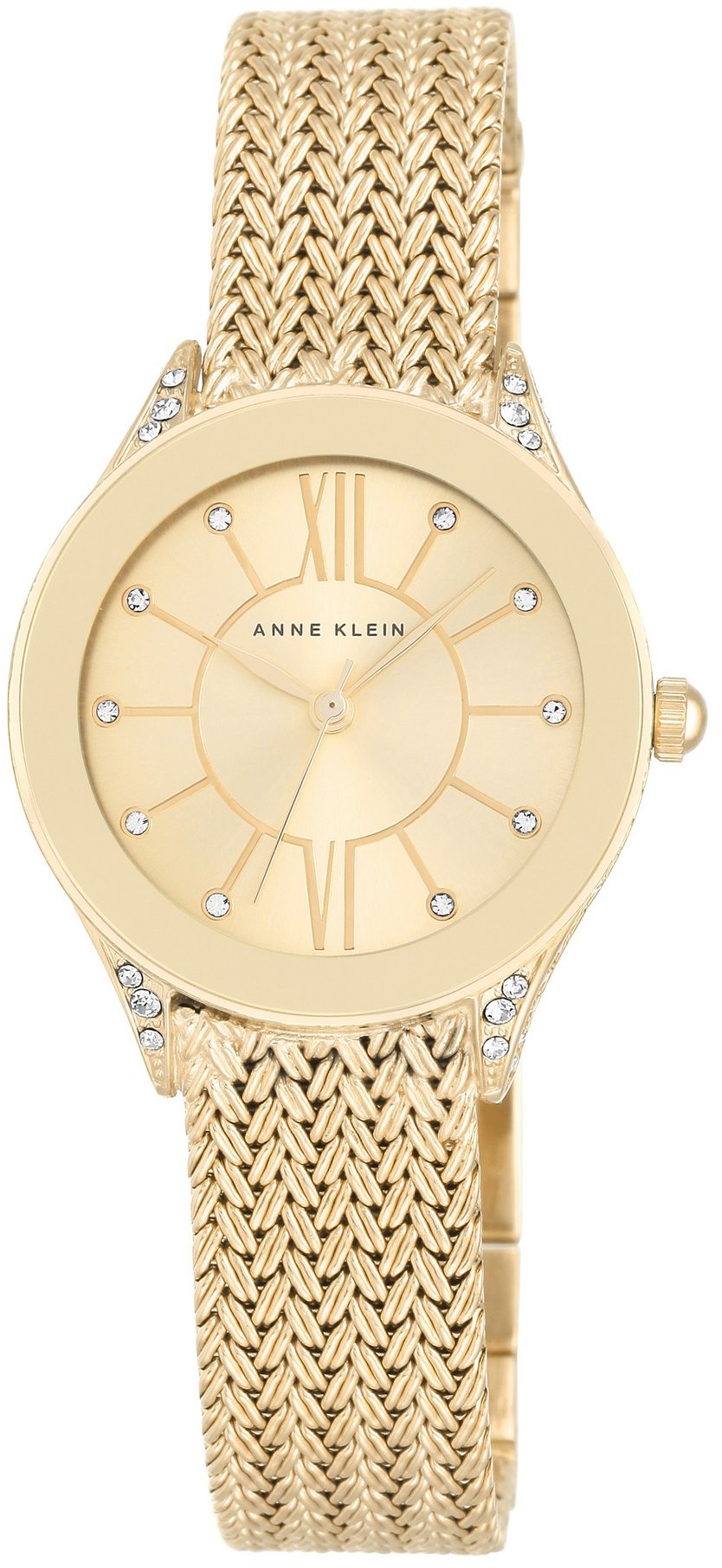 Anne Klein dámske hodinky okrúhle AK/2208CHGB