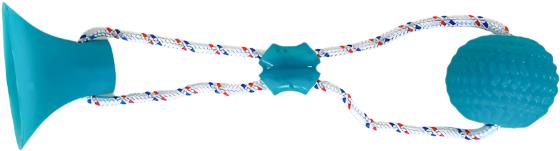 ANNAM Preťahovadlo s prísavkou 42 cm, tyrkysové