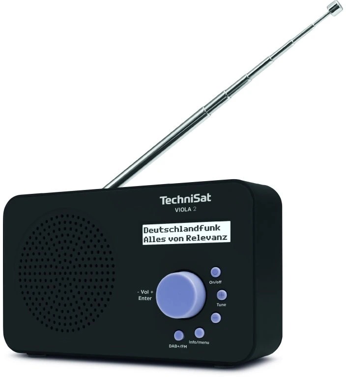 TechniSat Rádioprijímač DAB+/FM Viola 2, black